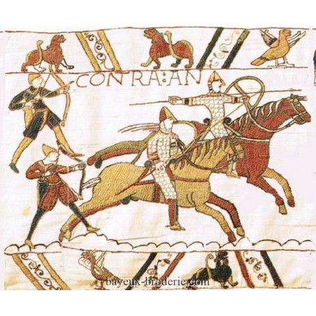 reproduction cavalerie hastings bayeux broderie
