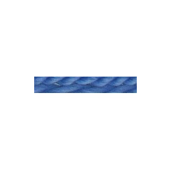 Tresse laine bleu