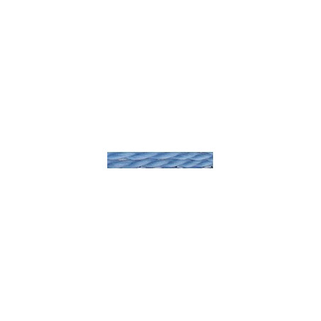 Tresse laine bleu clair