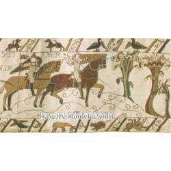 La chevauchée - Tapisserie de Bayeux