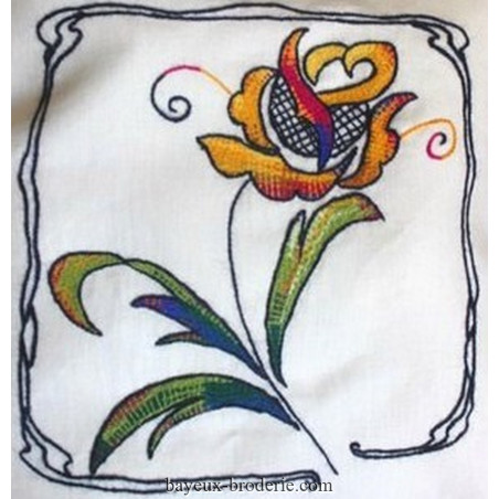 La rose dégradée