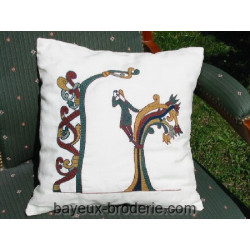 le guetteur et enluminure pour coussin ou cadre...